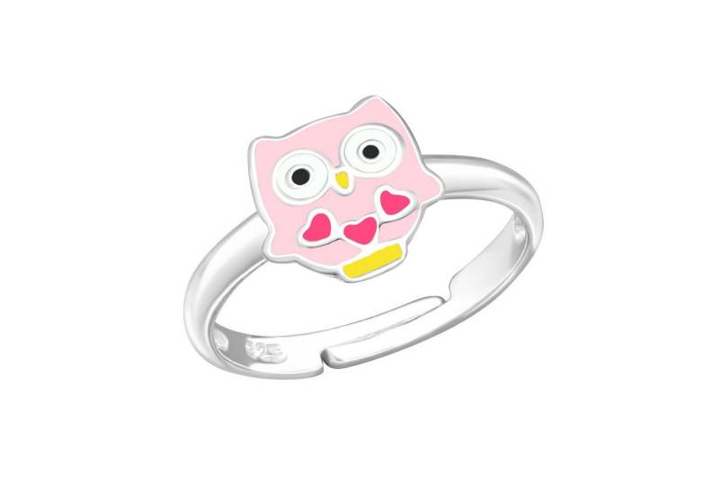 Monkimau Silberring Eulen Kinder Ring 925 Silber Geschenk - Größe 2,5 Geschenk von Monkimau