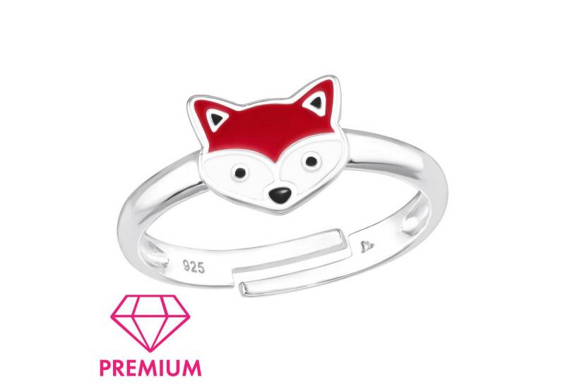 Monkimau Silberring Fuchs Kinder Premium Ring 925 Silber Geschenk - Größe 2,5 von Monkimau
