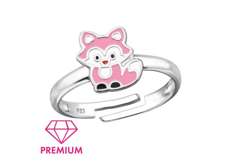 Monkimau Silberring Fuchs Kinder Premium Ring 925 Silber Geschenk - Größe 4 von Monkimau