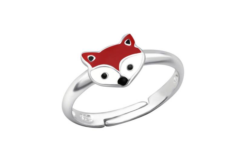 Monkimau Silberring Fuchs Kinder Ring 925 Silber Geschenk - Größe 4 Geschenk von Monkimau