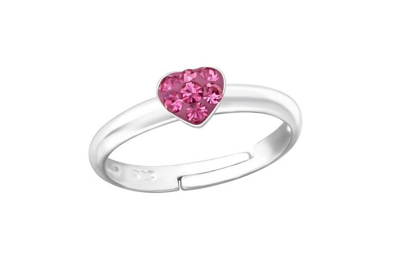 Monkimau Silberring Herz Kinder Ring 925 Silber Geschenk - Größe 2,5 Geschenk von Monkimau