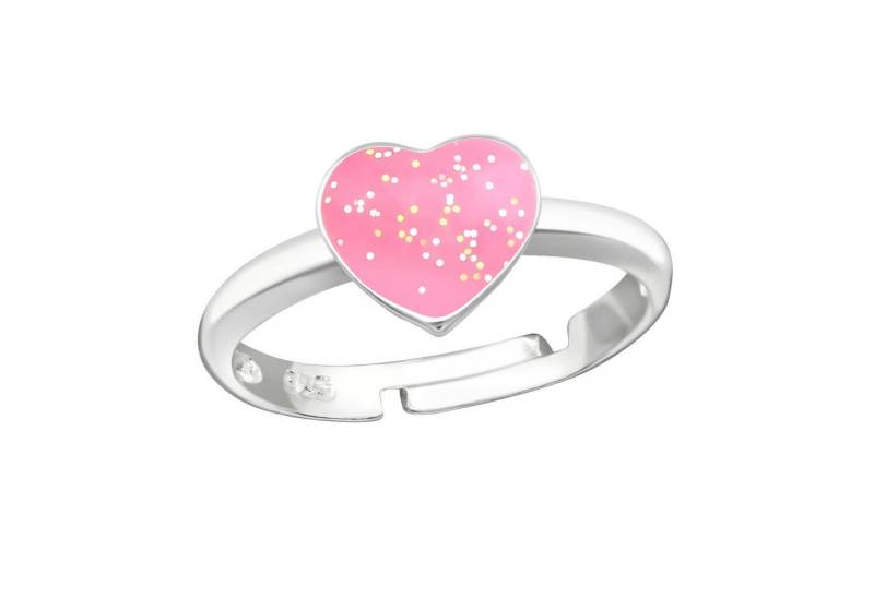 Monkimau Silberring Herz Kinder Ring 925 Silber Geschenk - Größe 2,5 Geschenk von Monkimau