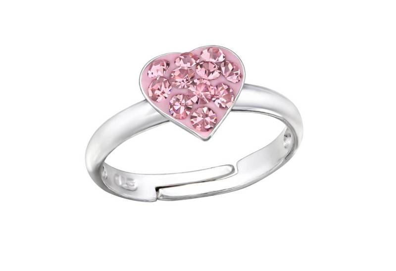 Monkimau Silberring Herz Kinder Ring 925 Silber Geschenk - Größe 2,5 Geschenk von Monkimau