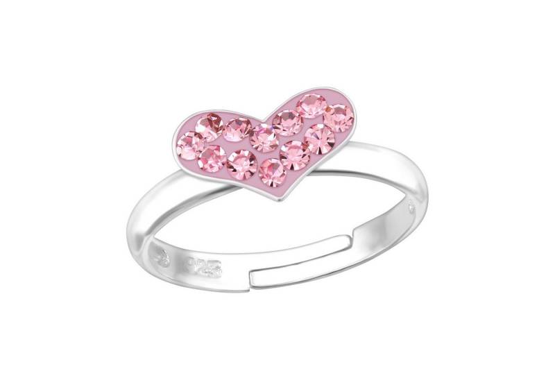 Monkimau Silberring Herz Kinder Ring 925 Silber Geschenk - Größe 4 Geschenk von Monkimau