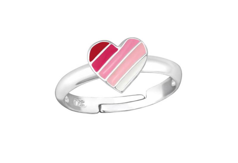 Monkimau Silberring Herz Kinder Ring 925 Silber Geschenk - Größe 4 Geschenk von Monkimau