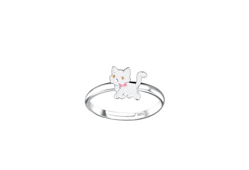 Monkimau Silberring Katzen Kinder Ring 925 Silber von Monkimau