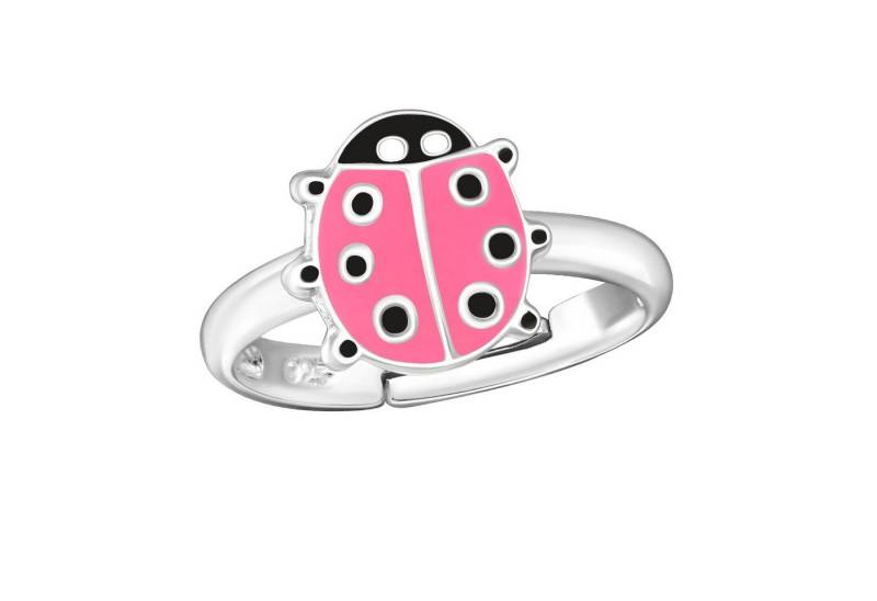Monkimau Silberring Marienkäfer Kinder Ring 925 Silber Geschenk - Größe 2,5 von Monkimau