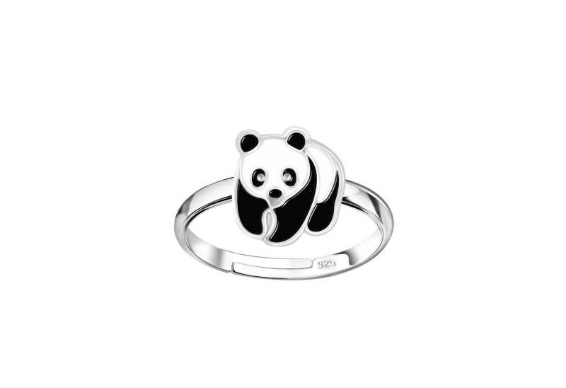 Monkimau Silberring Panda Kinder Ring 925 Silber von Monkimau