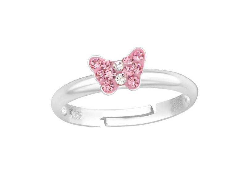 Monkimau Silberring Schmetterling Kinder Ring 925 Silber Geschenk - Größe 2,5 von Monkimau