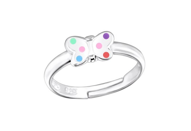 Monkimau Silberring Schmetterling Kinder Ring 925 Silber Geschenk - Größe 2,5 von Monkimau