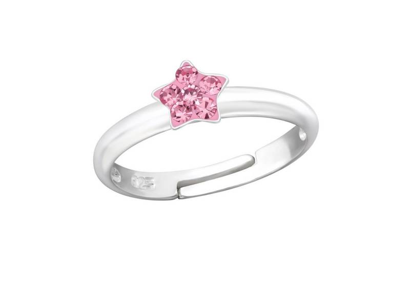 Monkimau Silberring Stern Kinder Ring 925 Silber Geschenk - Größe 4 Geschenk von Monkimau