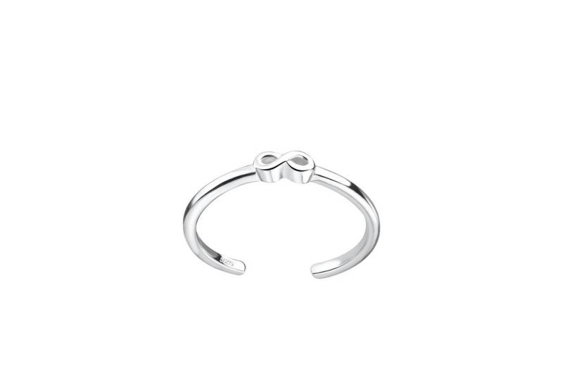 Monkimau Zehenring Infinity Zehenring 925 Silber von Monkimau