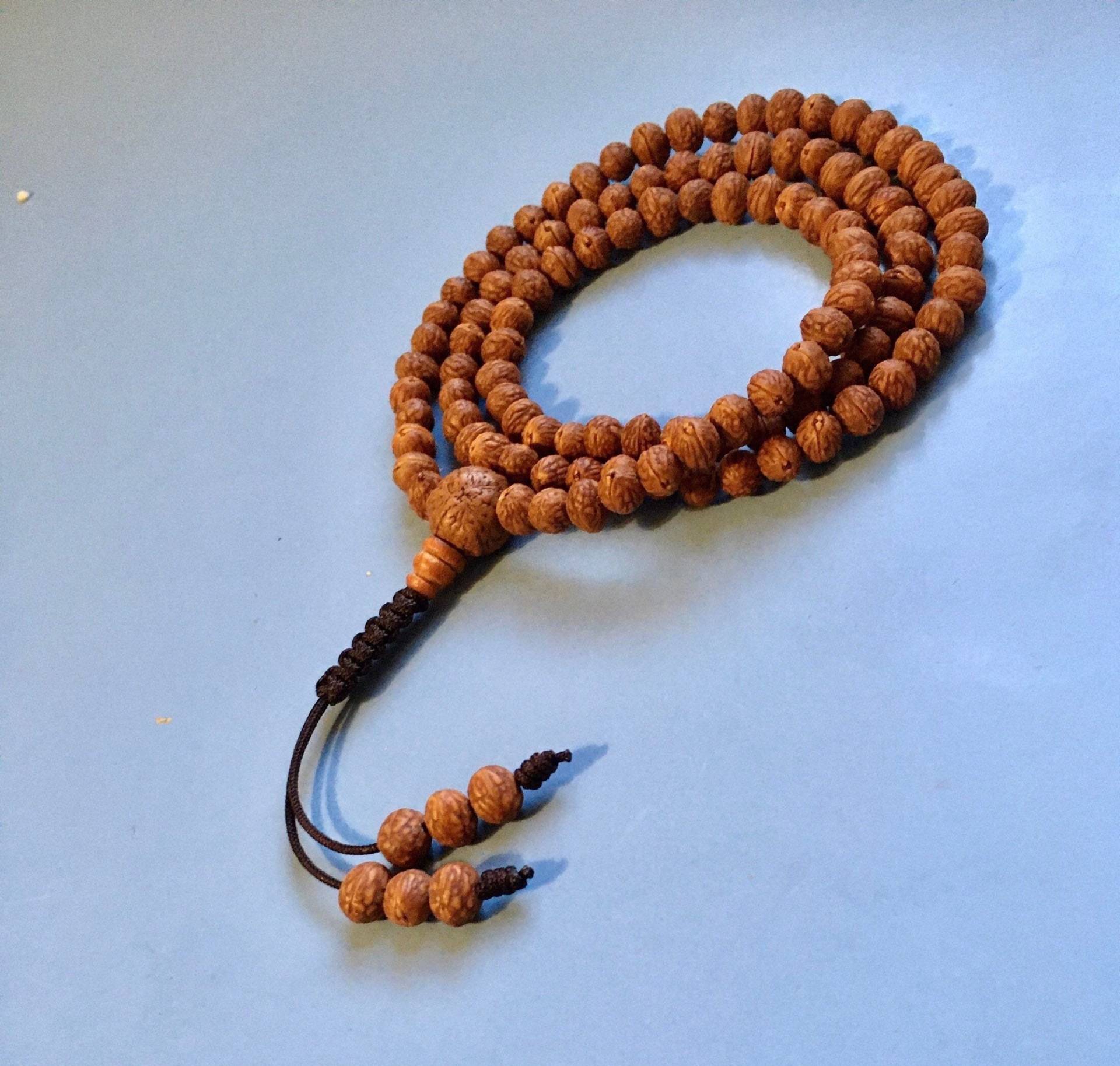 Phoenix Eye Bodhi Raktu 8 Mm Rocailles Mala Halskette Armband Mit Verstellbarem Knoten Phoenix Eye Bodhi Raktu 8 Mm Rocailles Mala Halskette Armband Mit Verstellbarem Knoten von MonksJoy
