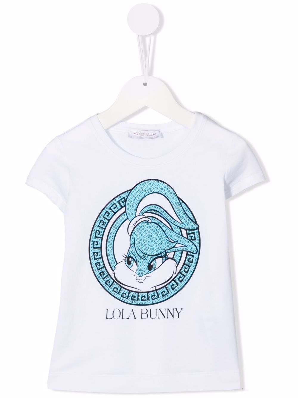 Monnalisa Lola Bunny T-Shirt - Weiß von Monnalisa