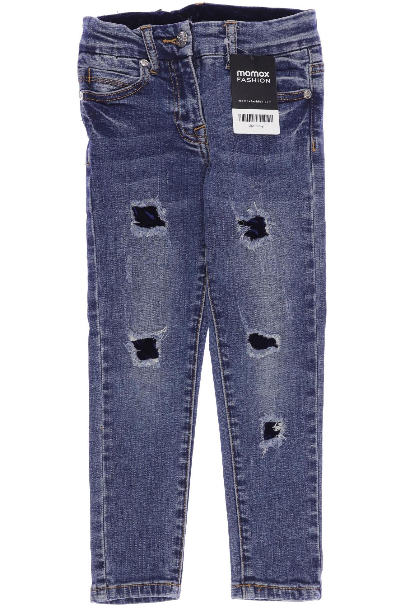 Monnalisa Mädchen Jeans, blau von Monnalisa