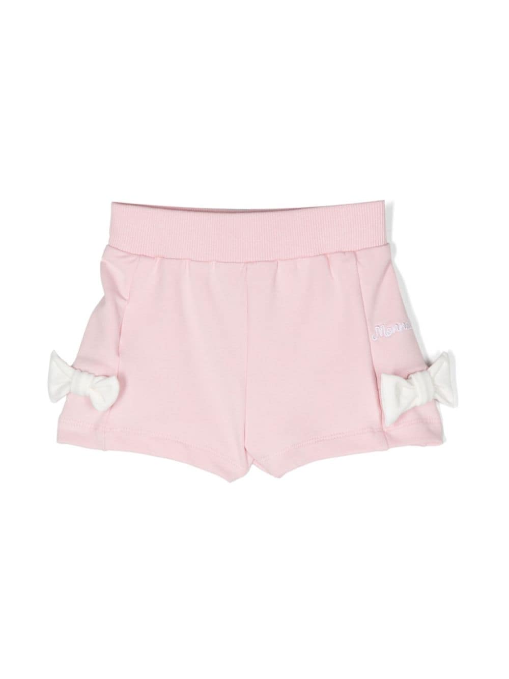 Monnalisa Shorts mit Schleifendetail - Rosa von Monnalisa