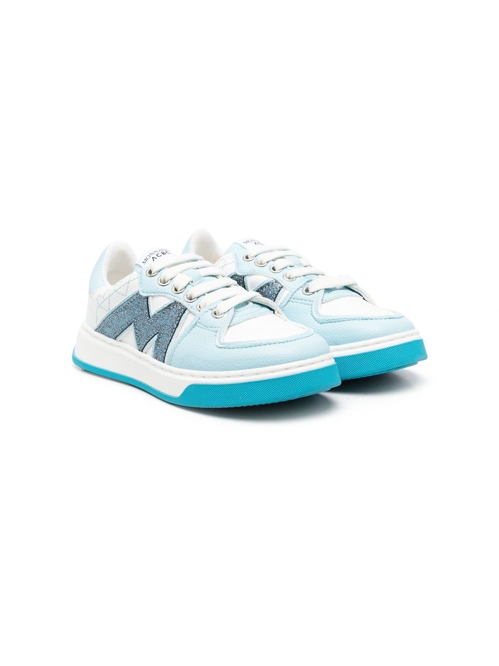 Monnalisa Sneakers mit Logo-Patch - Weiß von Monnalisa