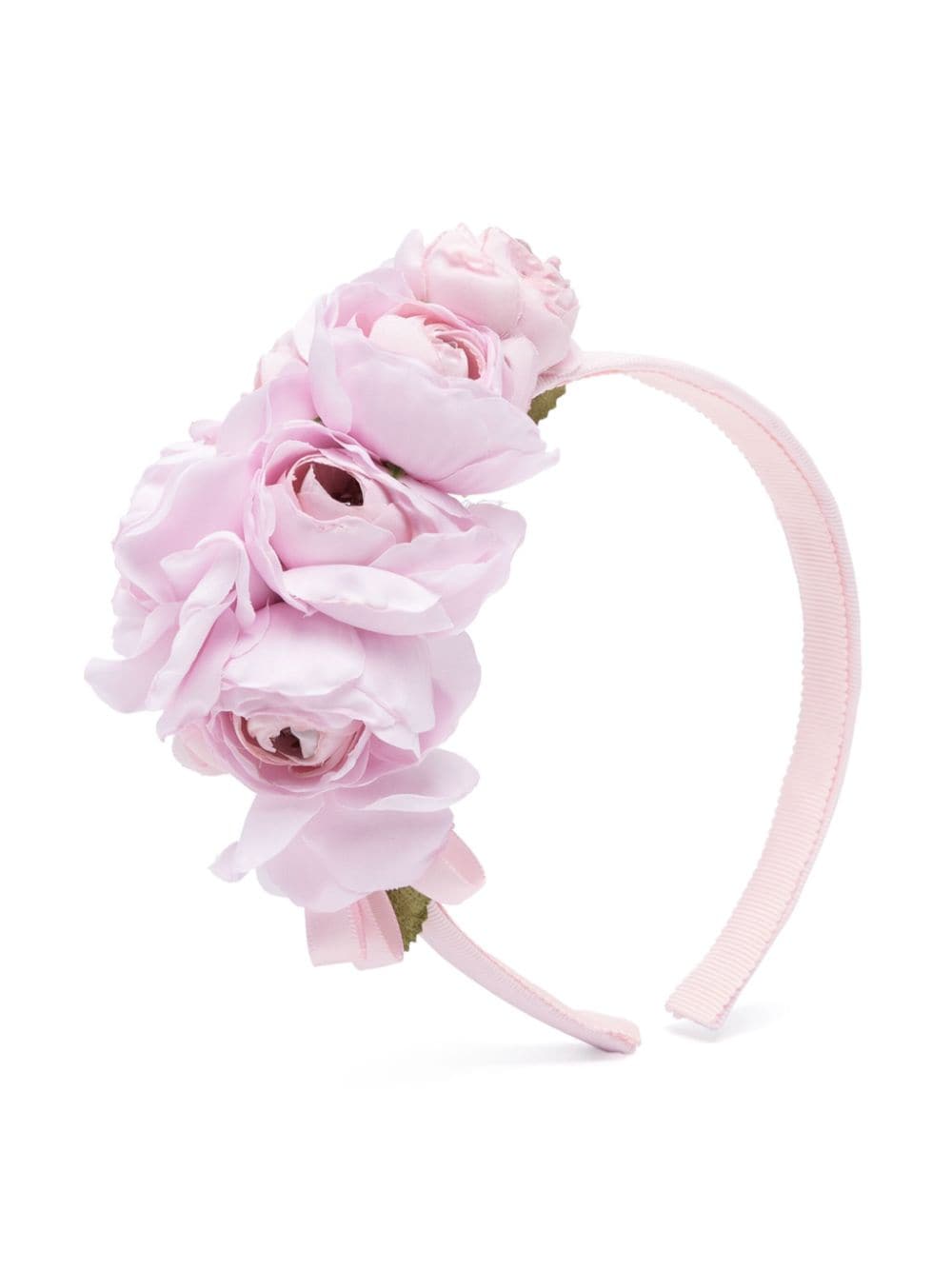 Monnalisa Stirnband mit Faux-Blume - Rosa von Monnalisa
