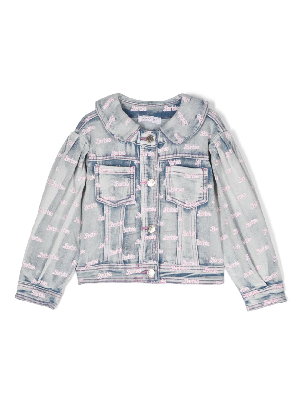 Monnalisa x Barbie™ Jeansjacke - Blau von Monnalisa