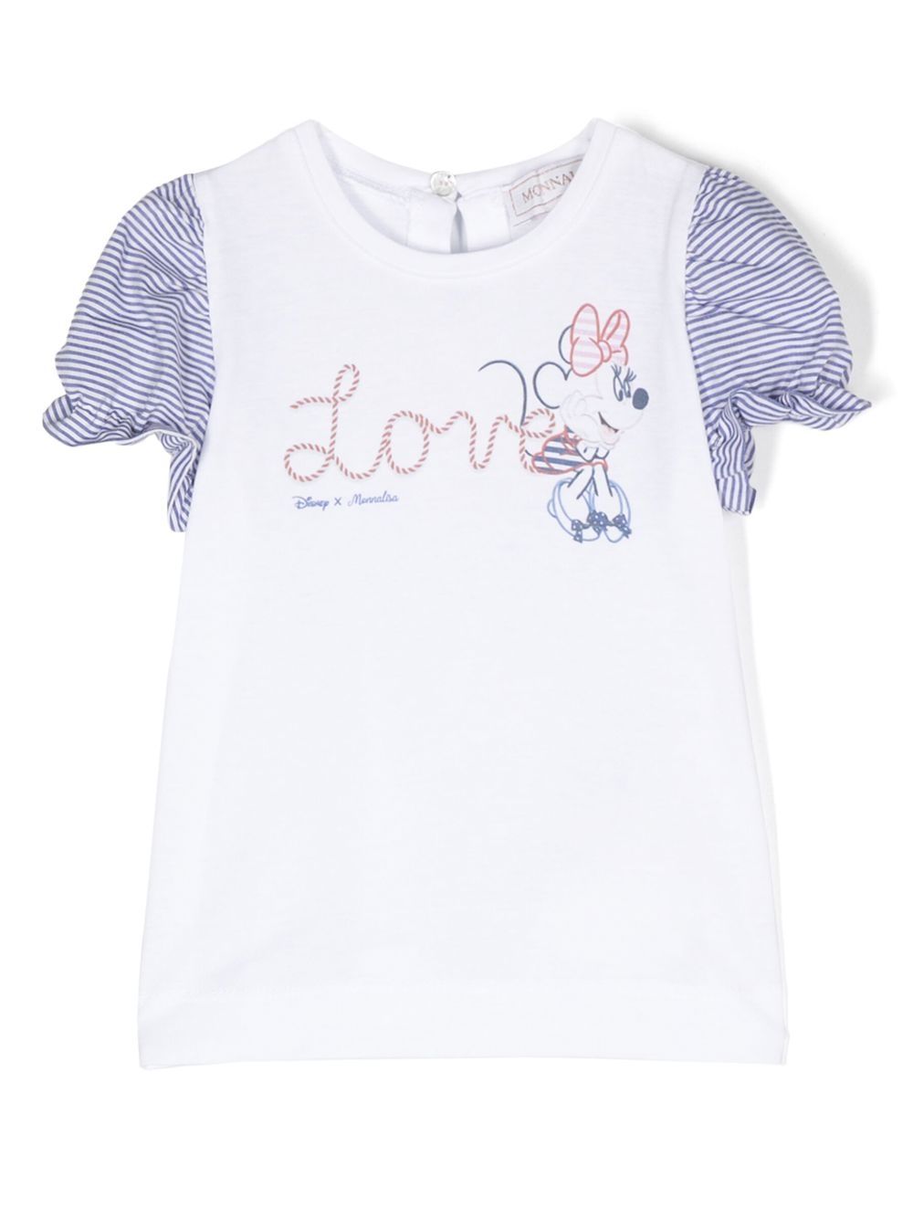 Monnalisa x Disney T-Shirt mit grafischem Print - Weiß von Monnalisa