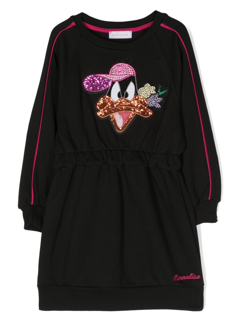 Monnalisa x Looney Tunes Kleid - Schwarz von Monnalisa