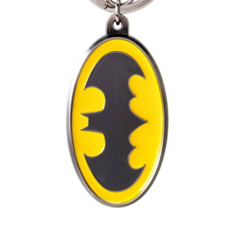 Monogram International Schlüsselanhänger DC Comics Metall-Schlüsselanhänger Batman-Logo von Monogram International