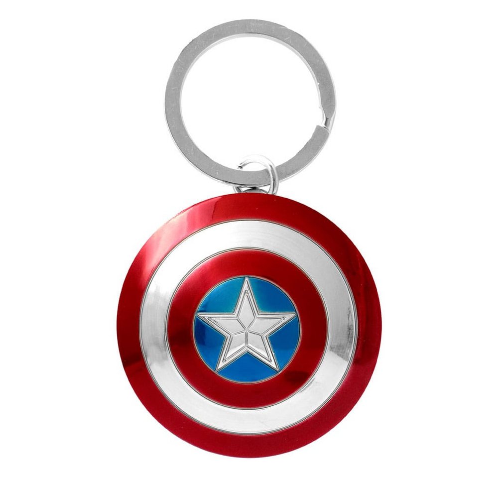 Monogram International Schlüsselanhänger Marvel Metall-Schlüsselanhänger Captain America Shield Monogram International Schlüsselanhänger Marvel Metall-Schlüsselanhänger Captain America Shield von Monogram International