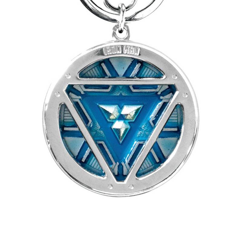 Monogram International Schlüsselanhänger Marvel Metall-Schlüsselanhänger Iron Man Arc Reactor von Monogram International