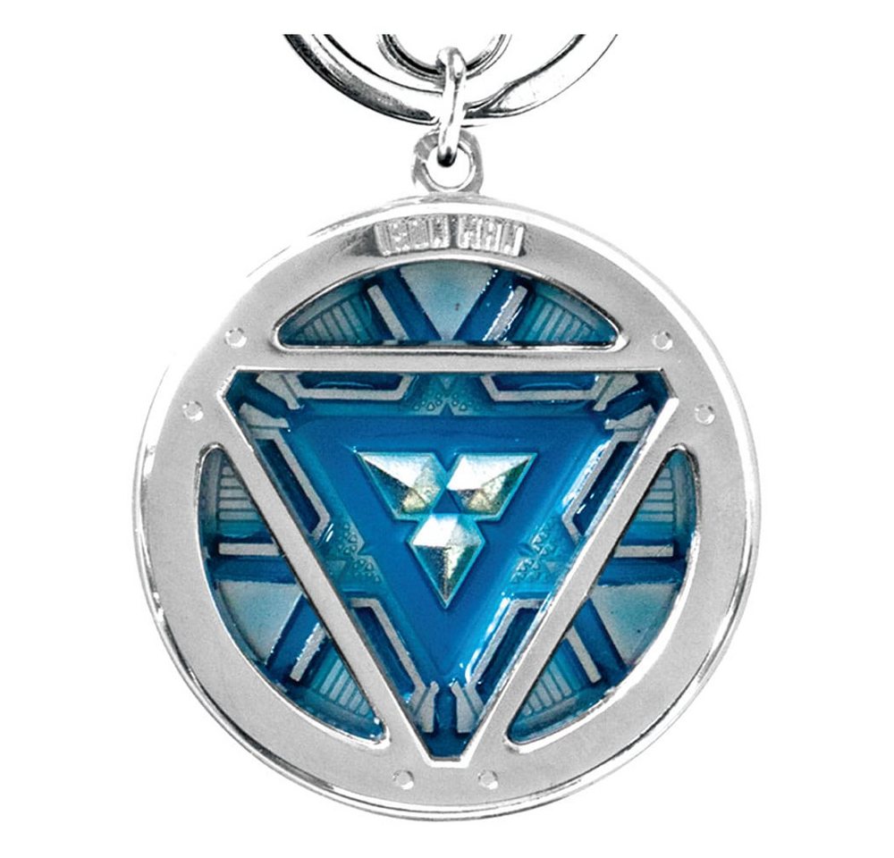 Monogram International Schlüsselanhänger Marvel Metall-Schlüsselanhänger Iron Man Arc Reactor von Monogram International
