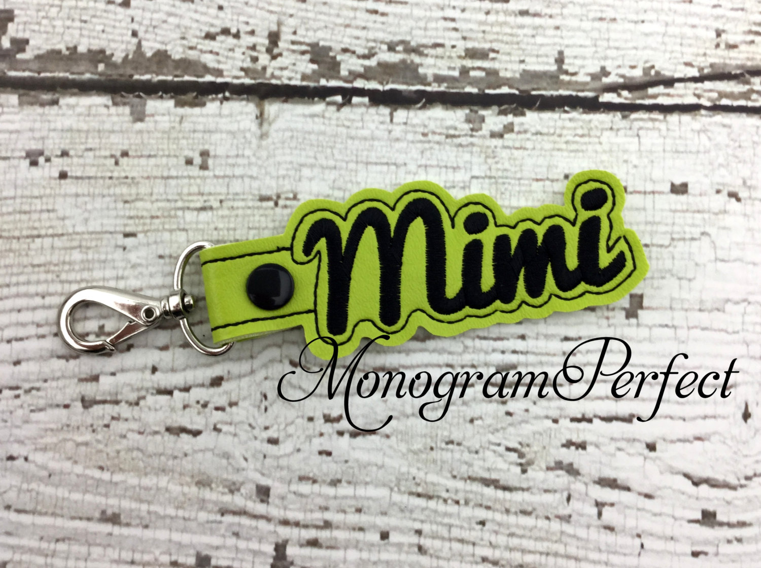 Mimi Snap Buddie | Lindgrün Mimi Snap Buddie | Lindgrün von MonogramPerfect