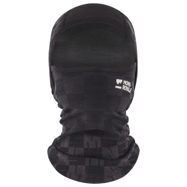 Mons Royale - Ascender Merino Seamless Balaclava - Sturmhaube Gr One Size schwarz/grau Mons Royale - Ascender Merino Seamless Balaclava - Sturmhaube Gr One Size schwarz/grau von Mons Royale