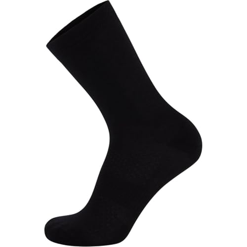 Mons Royale Atlas Crew Sock Schwarz - Merino Leichte komfortable Merino Multisport Socken, Größe L - Farbe Black - Mons von Mons Royale