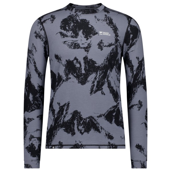 Mons Royale - Cascade Merino Base Layer L/S - Merinounterwäsche Gr XL grau von Mons Royale