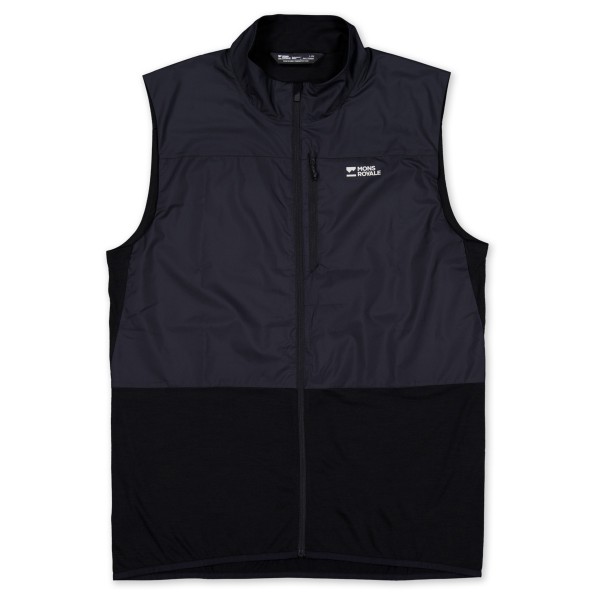 Mons Royale - Diversion Merino Wind Vest - Fahrradweste Gr XL schwarz/blau von Mons Royale