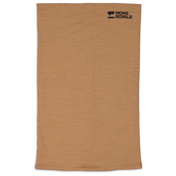 Mons Royale - Double Up Neckwarmer - Schlauchschal Gr One Size beige von Mons Royale