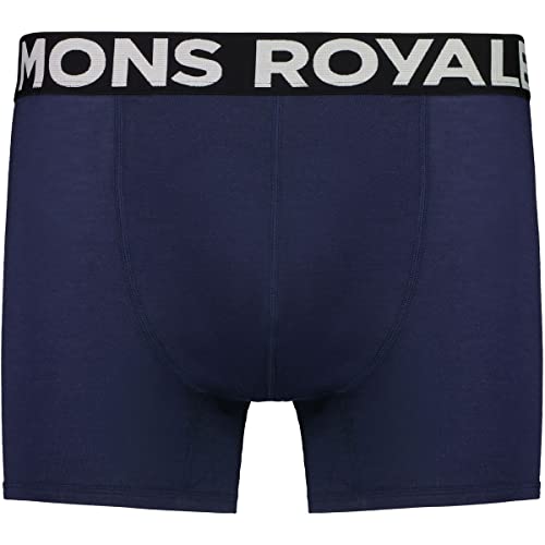 Mons Royale Herren Hold 'em Shorty Boxer, Midnight, S von Mons Royale