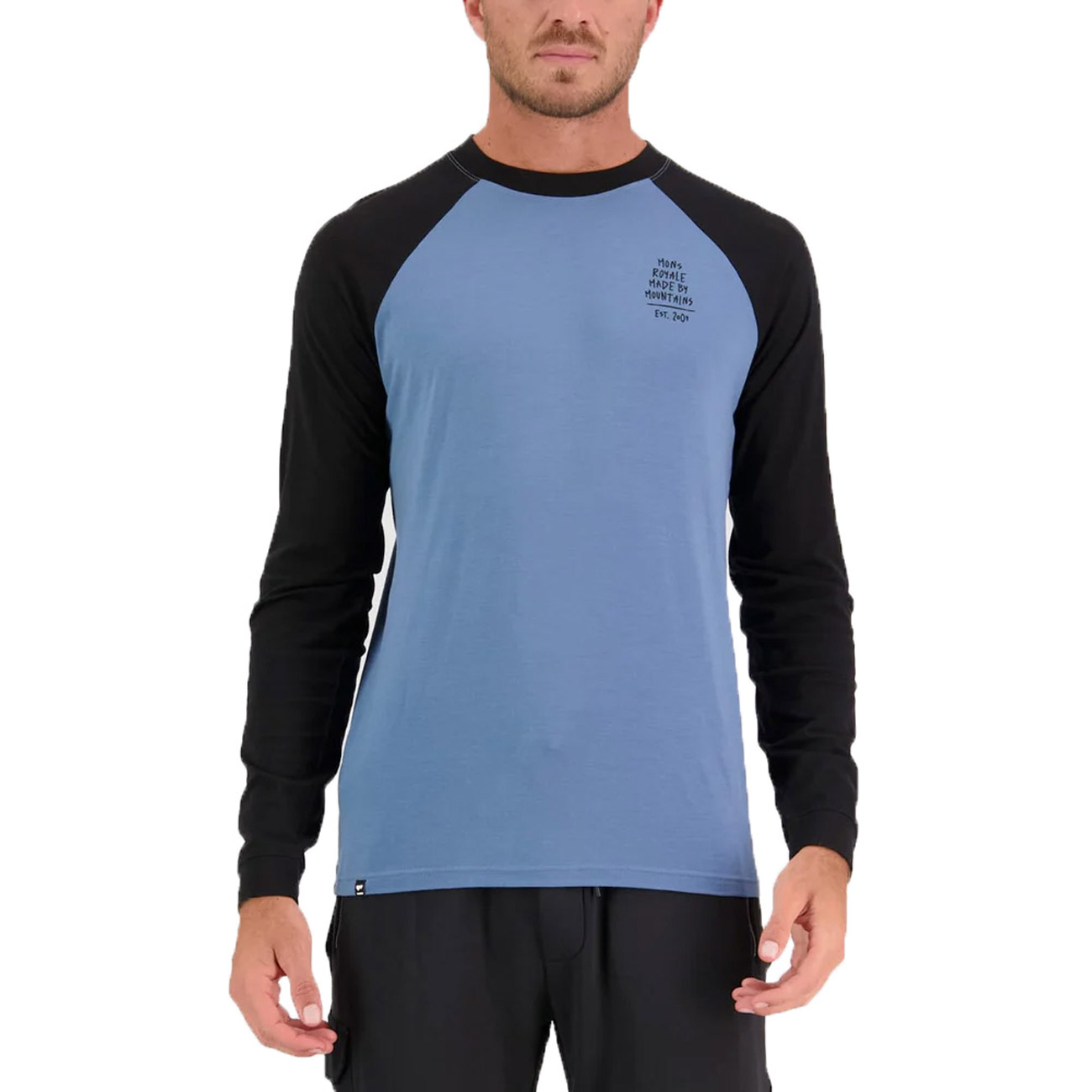 Mons Royale Herren Longsleeve Icon Raglan von Mons Royale