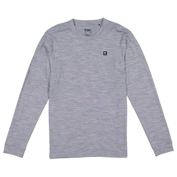 Mons Royale - Icon Merino Air-Con L/S - Merinoshirt Gr S grau von Mons Royale