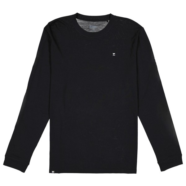 Mons Royale - Icon Merino Air-Con L/S - Merinoshirt Gr XL schwarz von Mons Royale