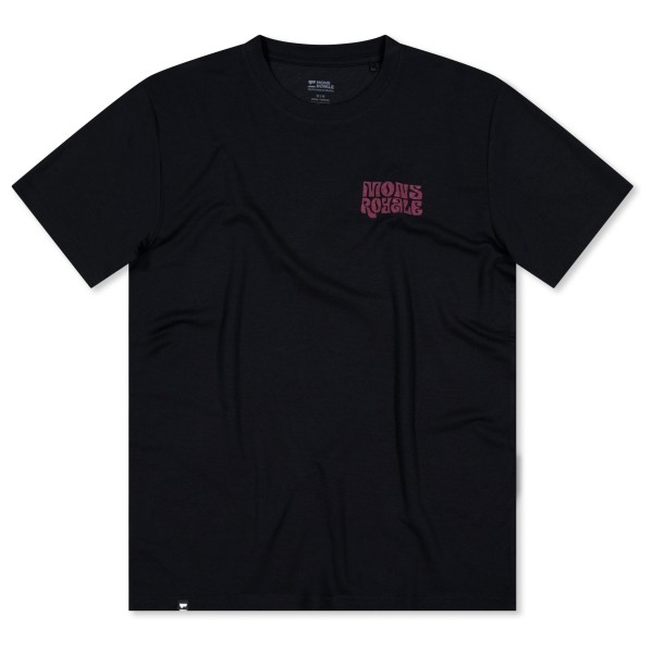 Mons Royale - Icon Merino Classic Rad Things T-Shirt - T-Shirt Gr XL schwarz von Mons Royale
