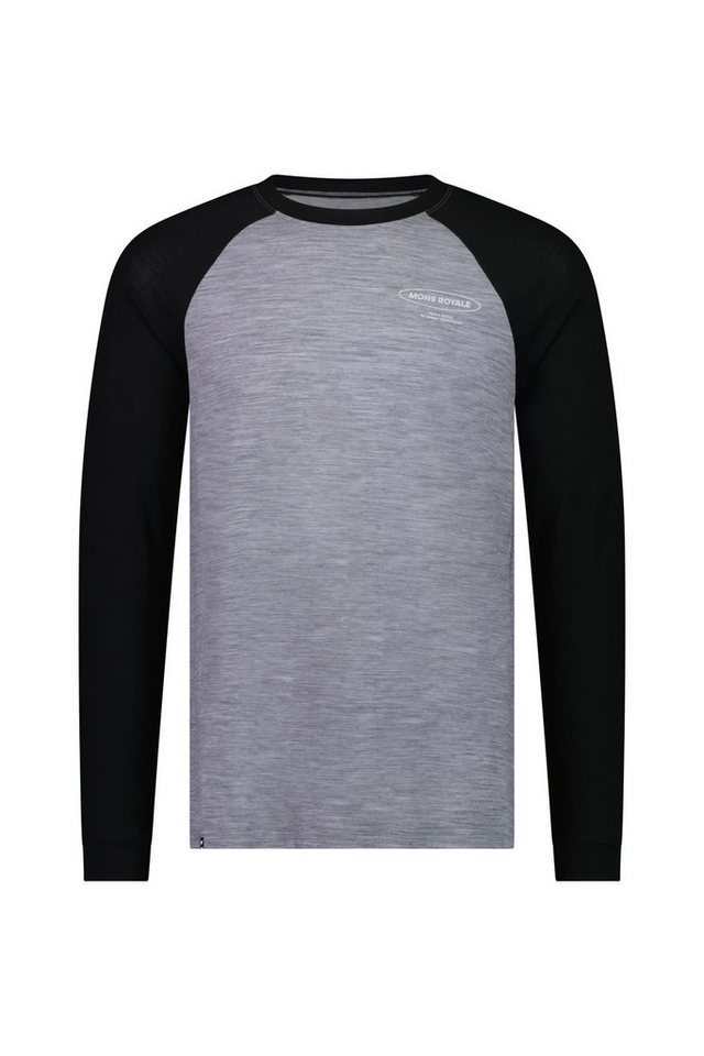 Mons Royale Langarmshirt Mons Royale M Icon Raglan Herren Langarm-Shirt von Mons Royale