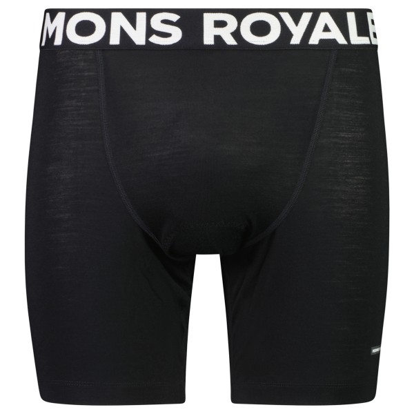Mons Royale - Low Pro Merino Air-Con MTB Liner - Radunterhose Gr L schwarz von Mons Royale