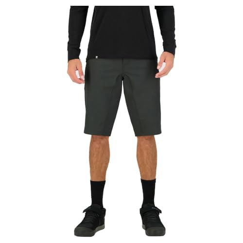 Mons Royale M Momentum 2.0 Bike Shorts Schwarz - Merino Robuste elastische Herren Bike Shorts, Größe XL - Farbe Black von Mons Royale