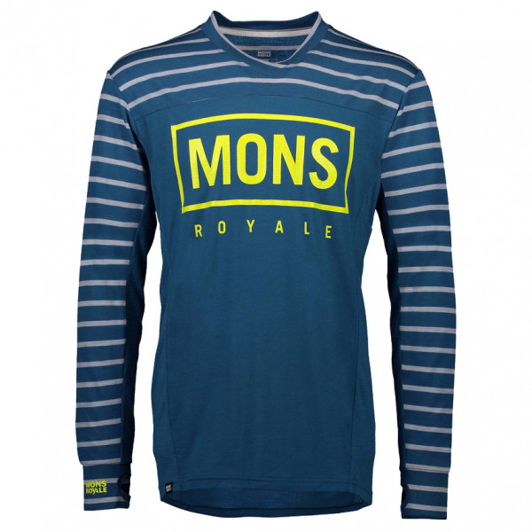 Mons Royale - Redwood Enduro VLS - Radtrikot Gr L;M;S;XL;XXL blau;schwarz von Mons Royale