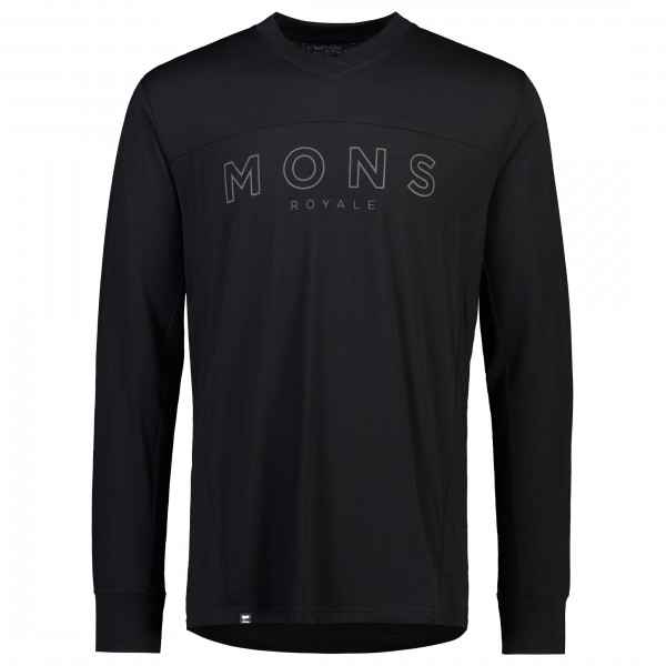 Mons Royale - Redwood Enduro VLS - Radtrikot Gr L schwarz von Mons Royale