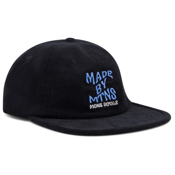 Mons Royale - Roam Corduroy Cap - Cap Gr One Size schwarz von Mons Royale