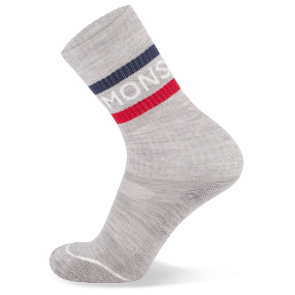 Mons Royale - Signature Crew Sock - Radsocken Gr XL - EU: 45-47 grau Mons Royale - Signature Crew Sock - Radsocken Gr XL - EU: 45-47 grau von Mons Royale