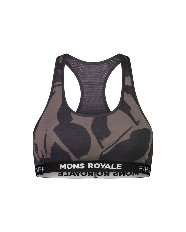 Mons Royale Sport-BH Mons Royale W Sierra Sports Bra Print Damen von Mons Royale