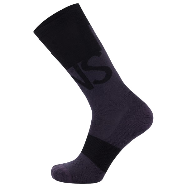 Mons Royale - Ultra Cushion Merino Snow Sock - Skisocken Gr XL blau/schwarz von Mons Royale