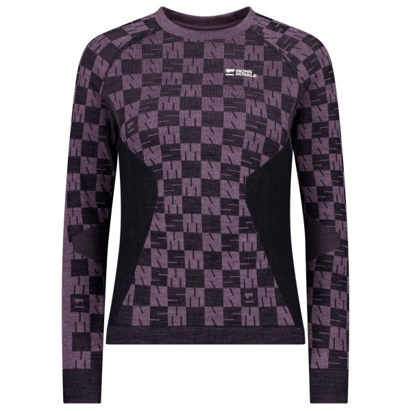 Mons Royale - Women's Ascender Merino Seamless L/S - Merinounterwäsche Gr XL grau von Mons Royale